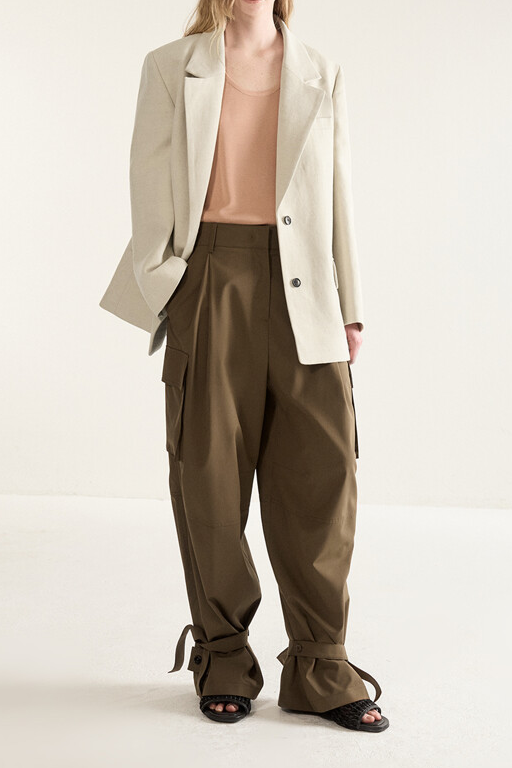 Patch Pocket Cargo Trousers