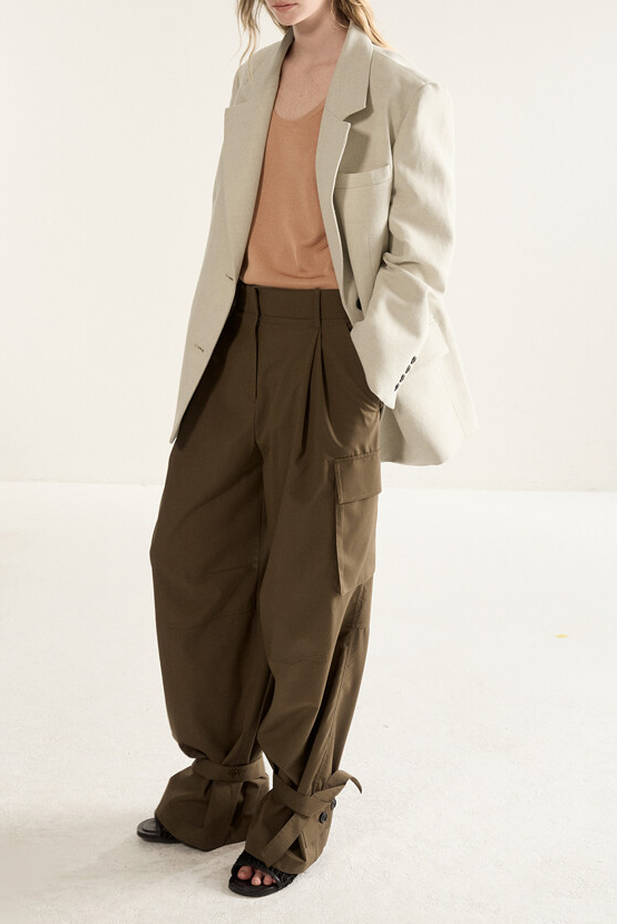 Patch Pocket Cargo Trousers