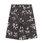 Flower Printed Bermuda Pants