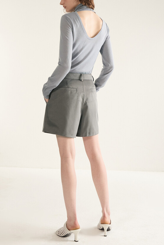 Wrapped Skirt-Pants