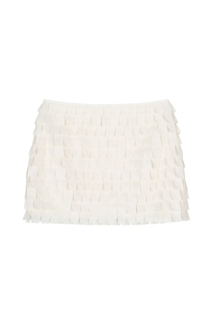 Textured Mini Skirt