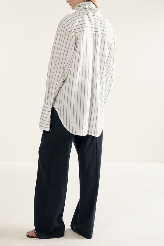 Back Open Tied Shirt