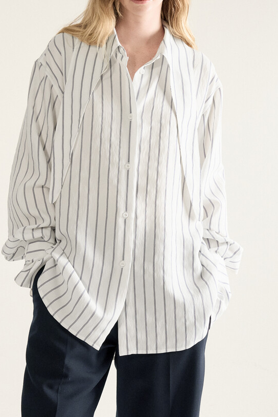 Back Open Tied Shirt