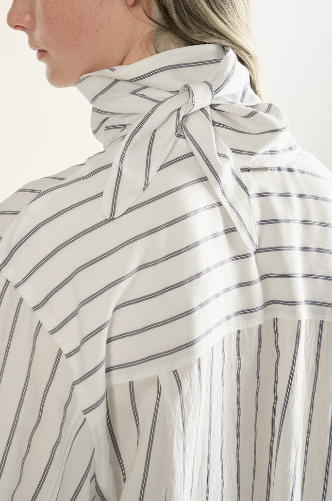 Back Open Tied Shirt