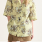 Flower Printed Bowling Shirt