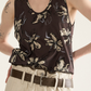 Flower Printed Tank Top
