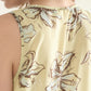 Flower Printed Tank Top
