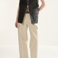 Dropped Waist Utility Vest