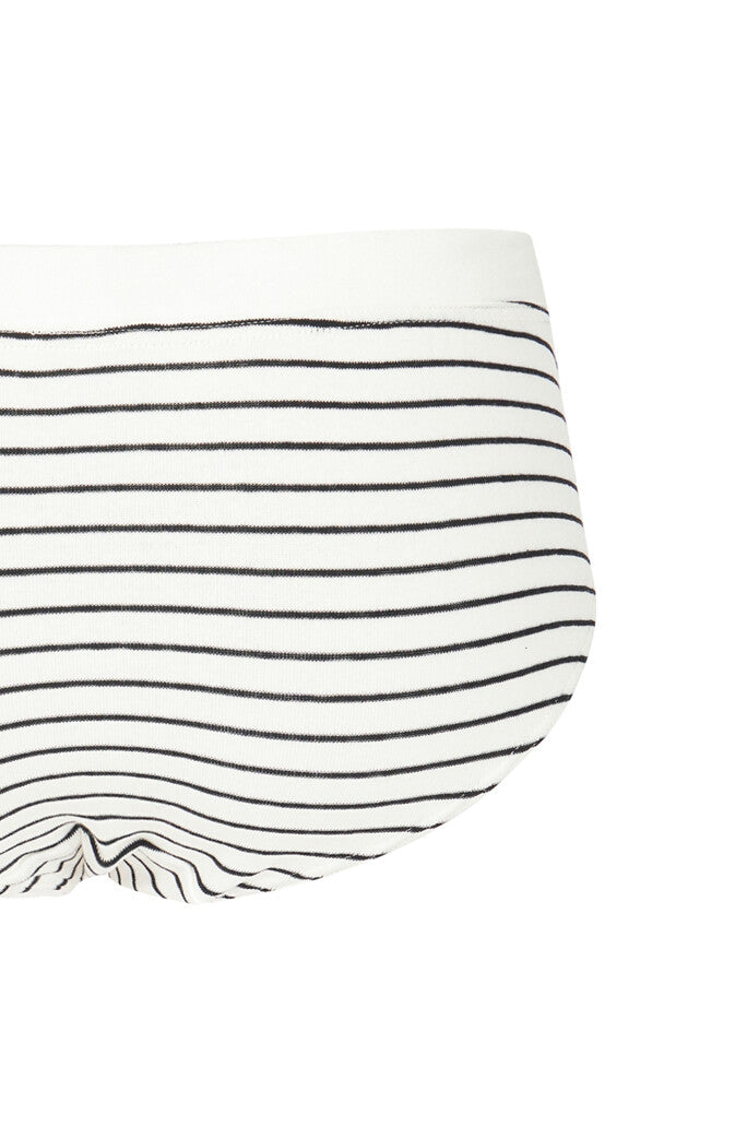 Logo Label Stripe Brief