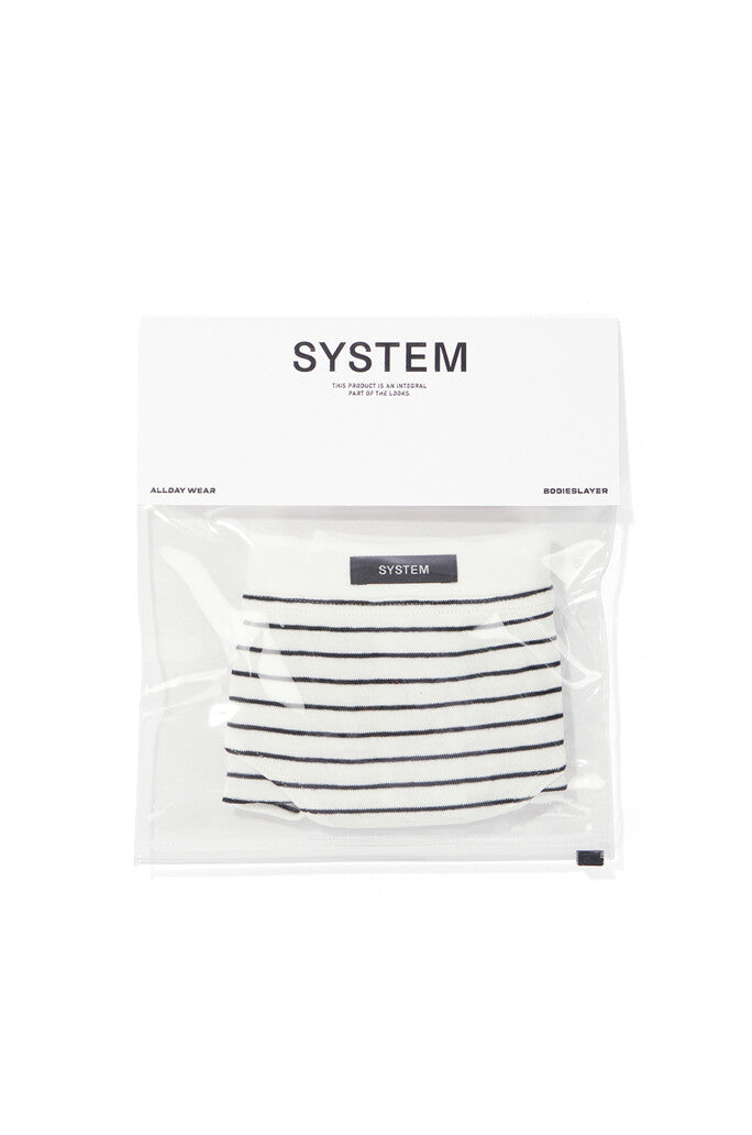 Logo Label Stripe Brief