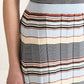 Multi Stripe Knit Skirt