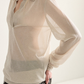 Metallic Knit Top