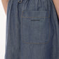 String Denim Shorts