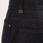 Scoop Cut Denim Skirt