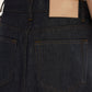 Scoop Cut Denim Skirt