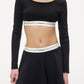 Logo Band Mini Skirt