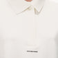 Logo Volumed Collar Top