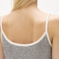 Stripe U-Neck Tank Top