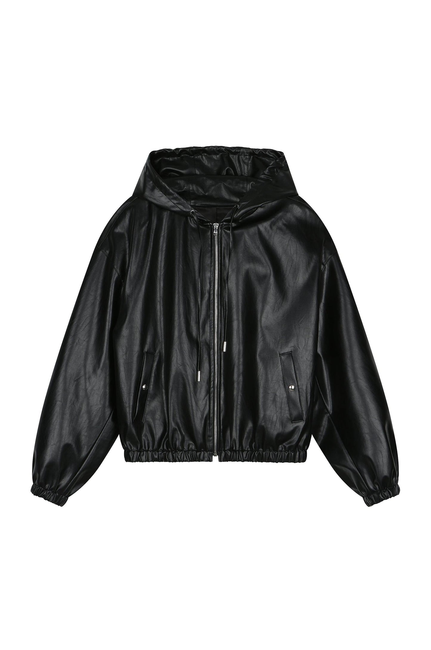 Coated Hooded Jumper