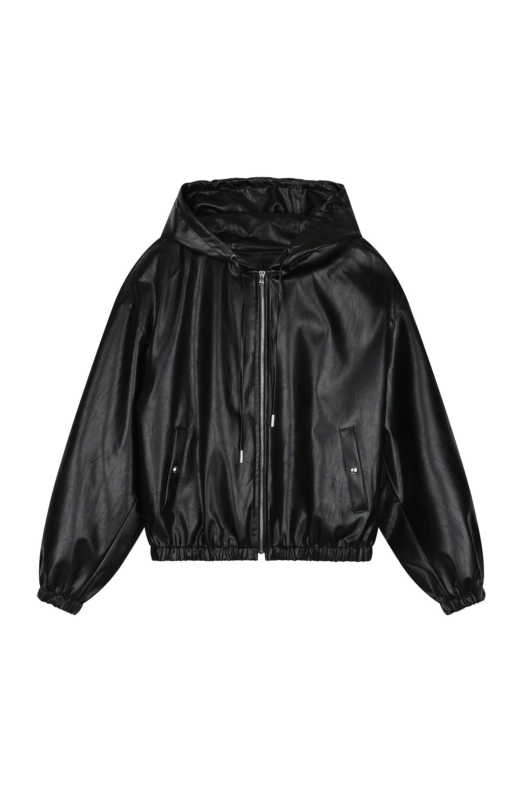 Coated Hooded Jumper