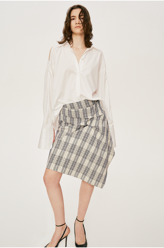 Zipped Shoulder Shirt