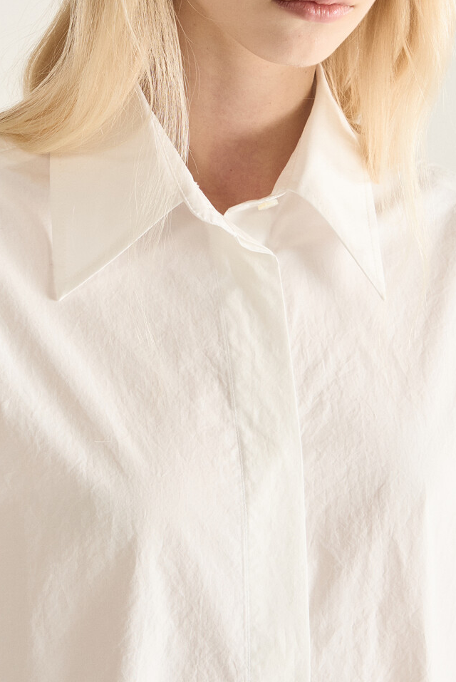 Zipped Shoulder Shirt