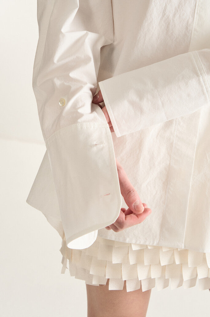 Zipped Shoulder Shirt