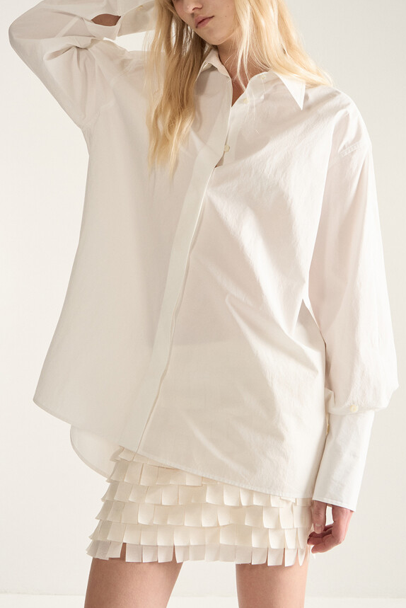 Zipped Shoulder Shirt