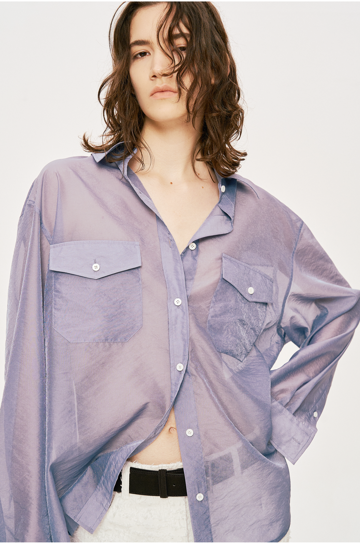 Sheer Utility Shirt