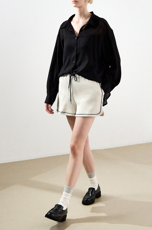 Chunky Leather Penny Loafers