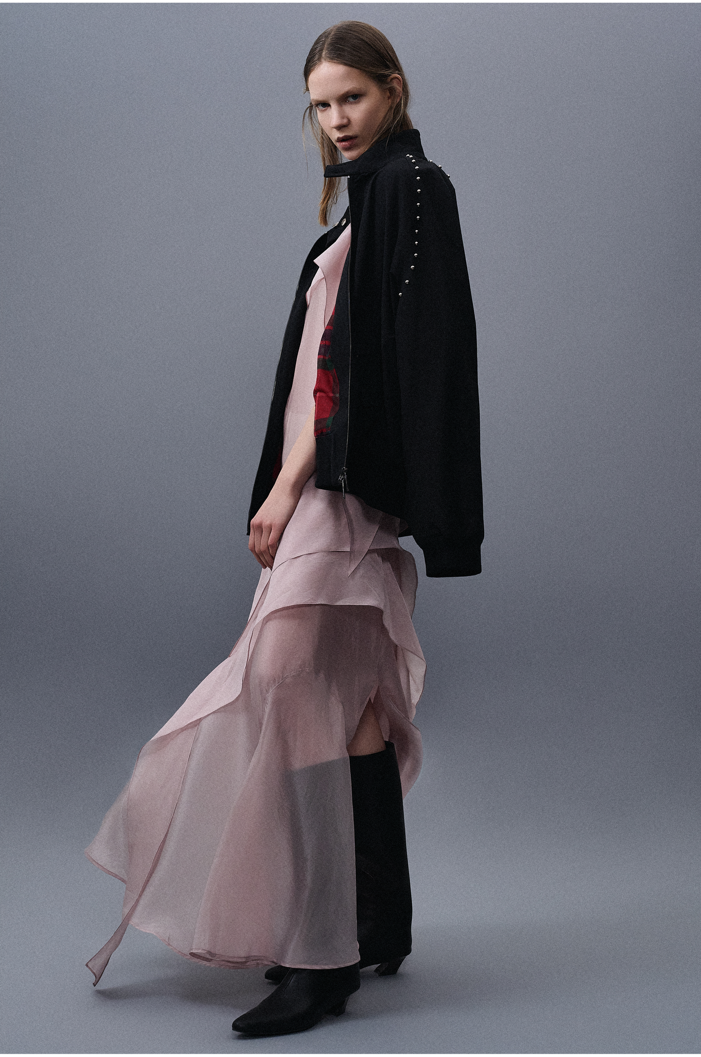 Angular Long Boots