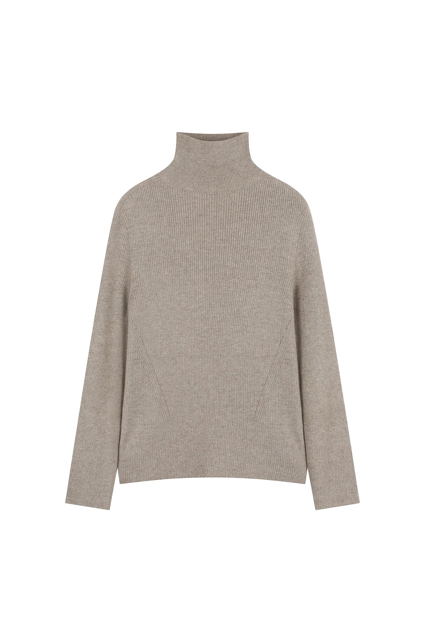 Whole-Garment Knit Top With Vest