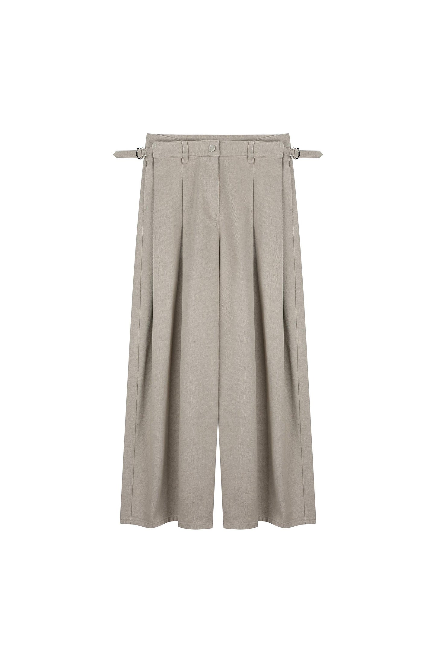 Volumed Wide Fit Denim Pants