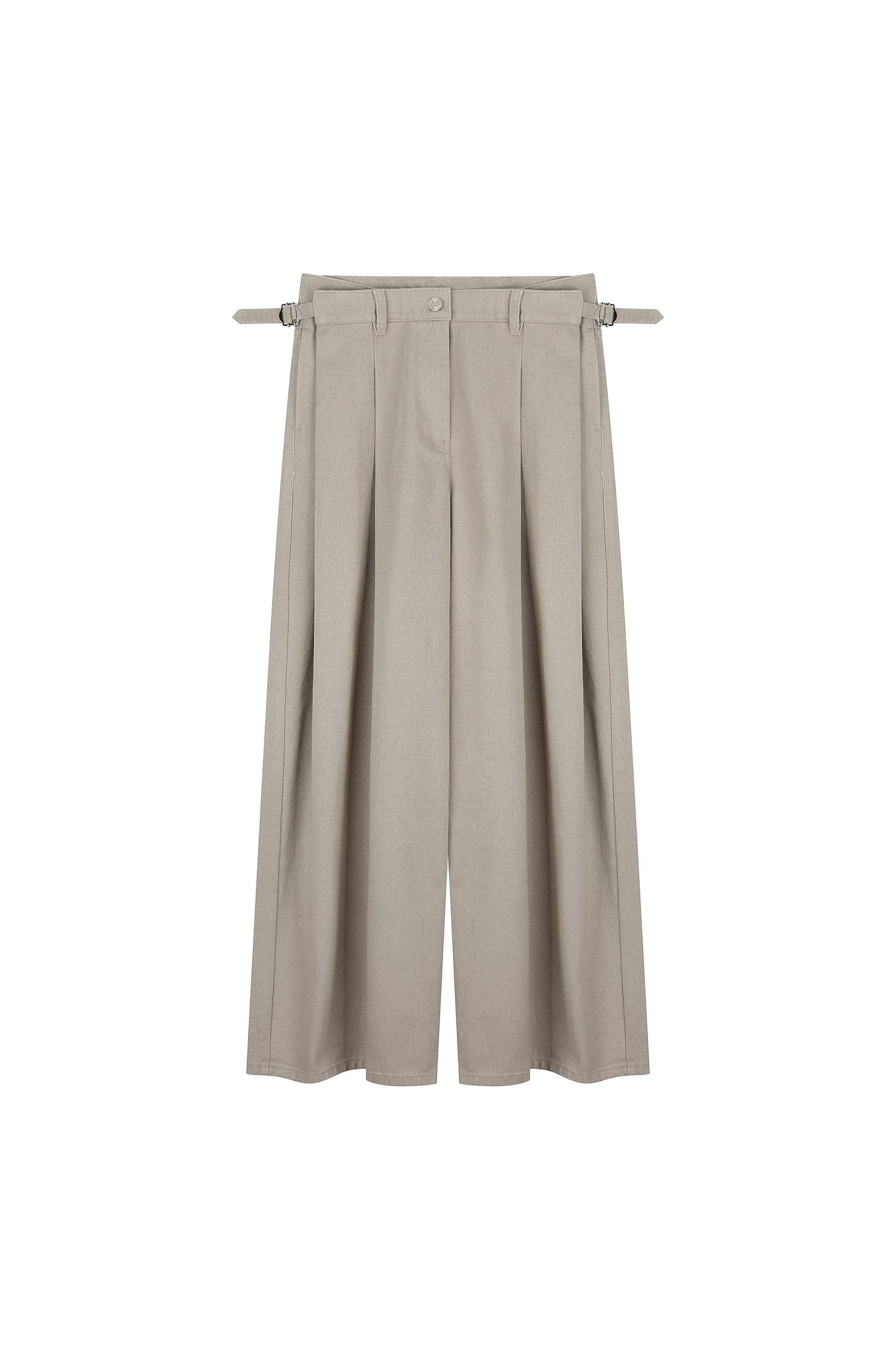Volumed Wide Fit Denim Pants