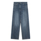 Curved Denim Pants