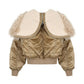 Bomber Jacket With Fur