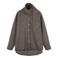 Tweed Fabric Jacket With Scarf