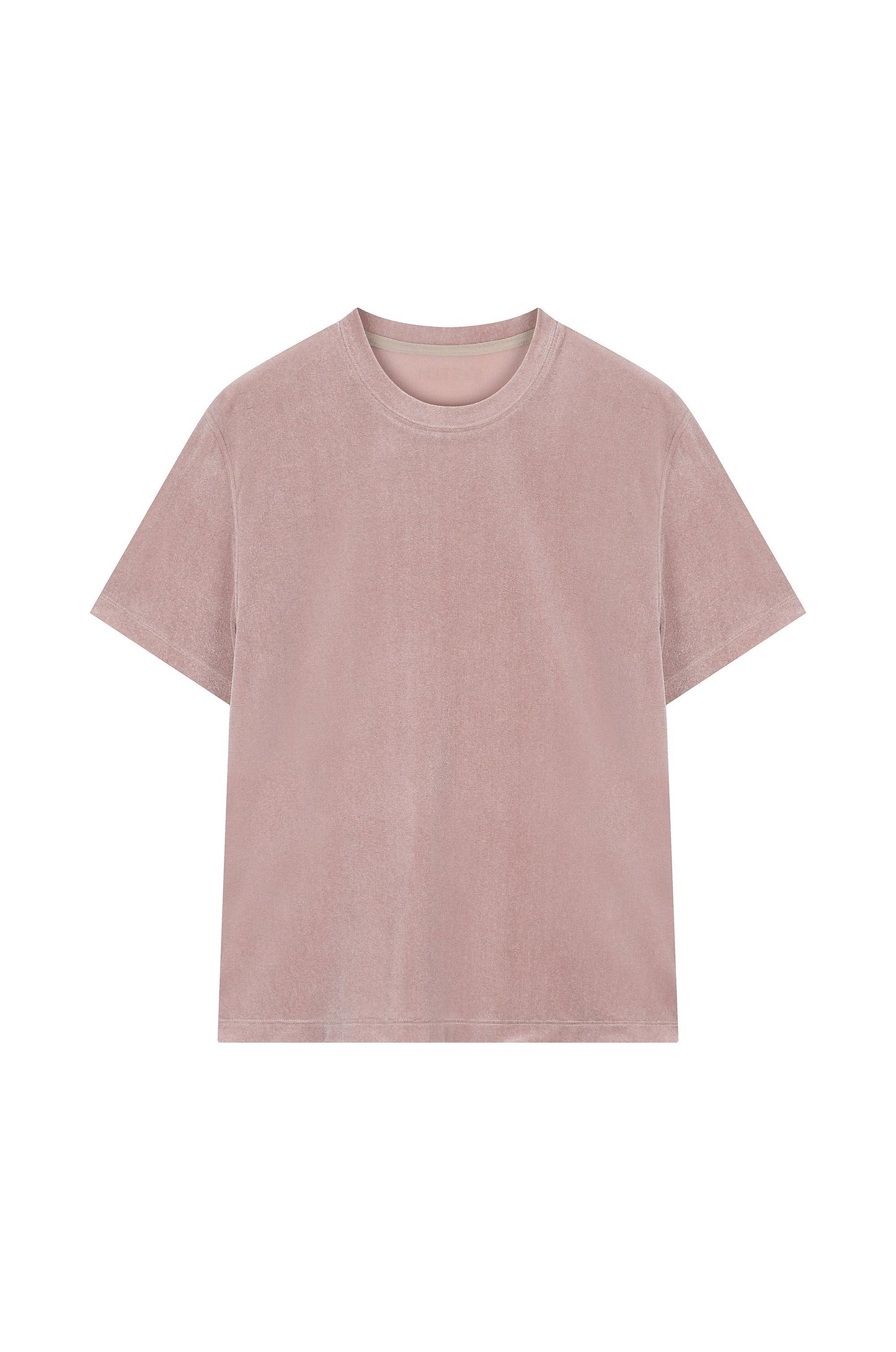 Slim Fit Soft Velvet T-Shirt