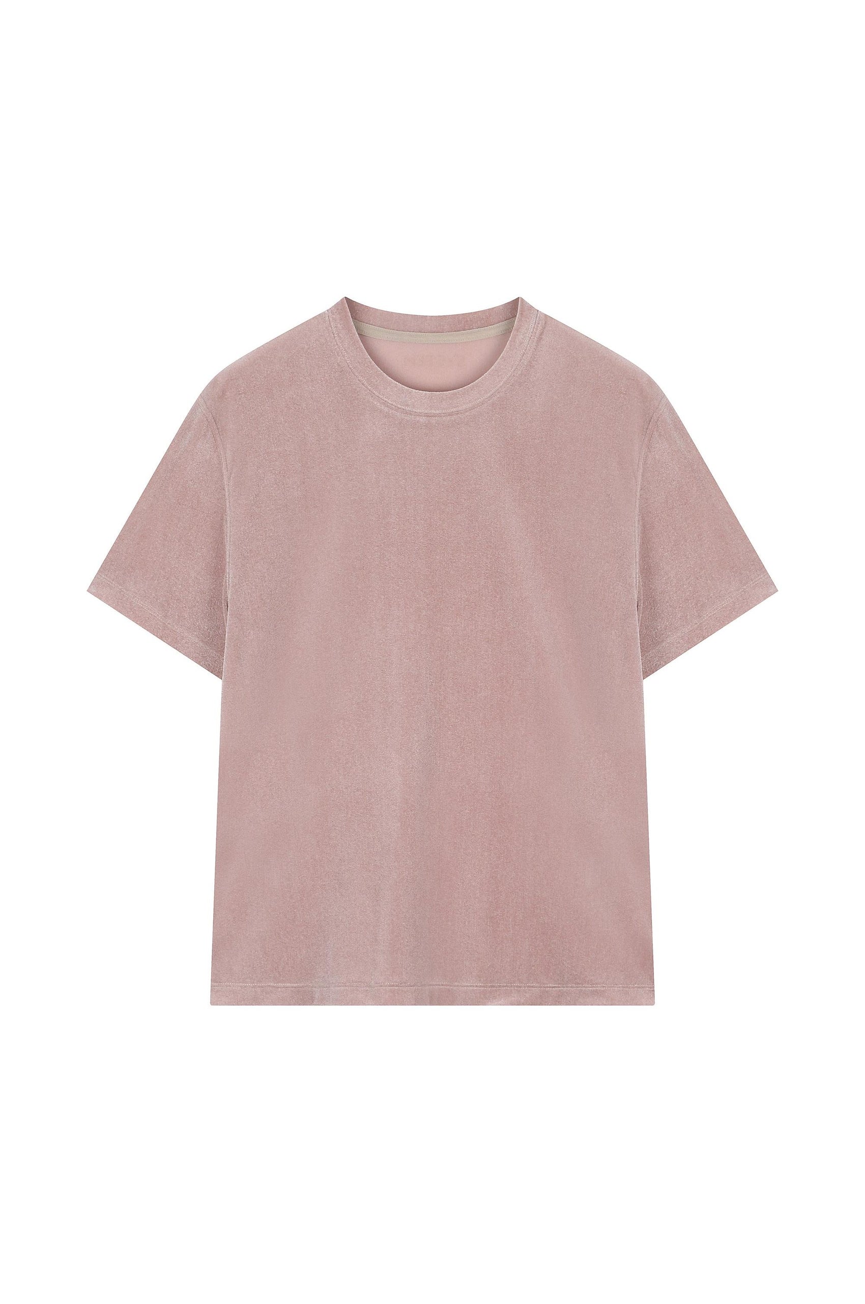Slim Fit Soft Velvet T-Shirt