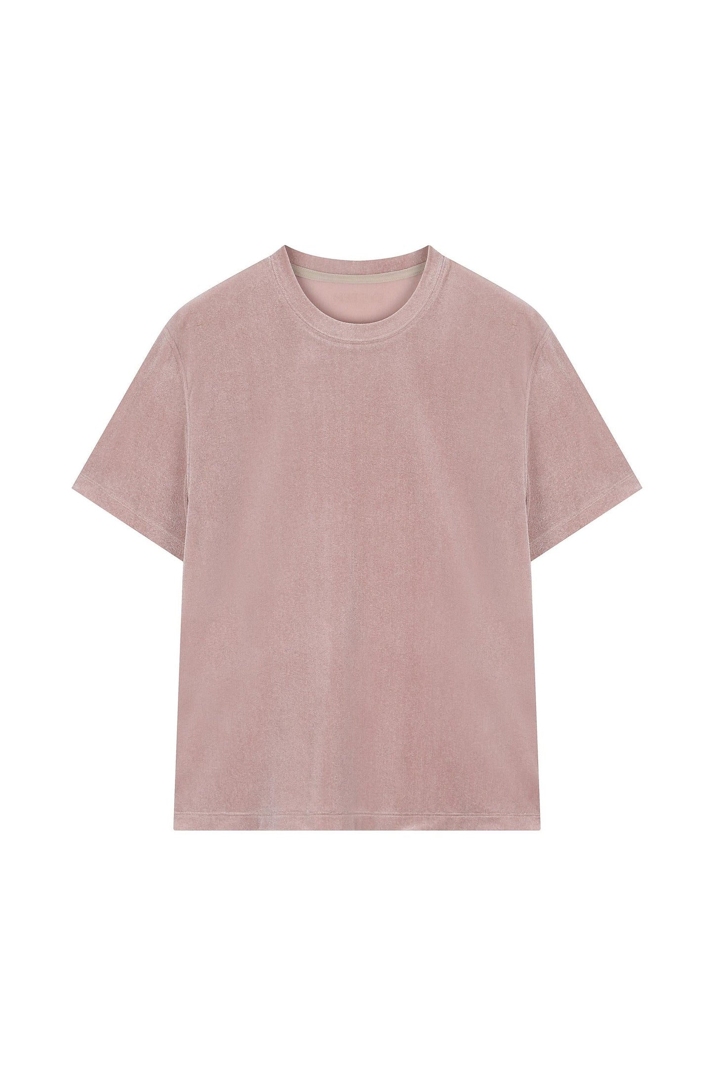 Slim Fit Soft Velvet T-Shirt