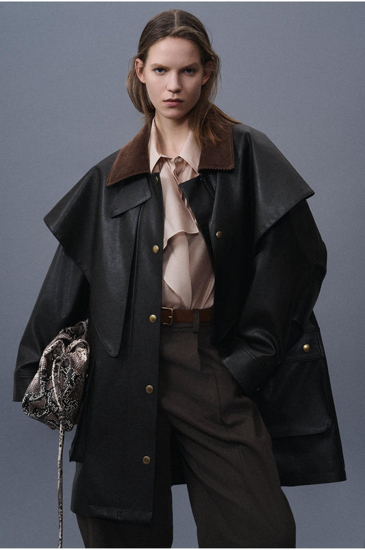 Classic Ruffled Fluid Blouse
