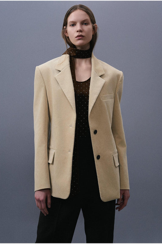 Classic Velvet Single Jacket