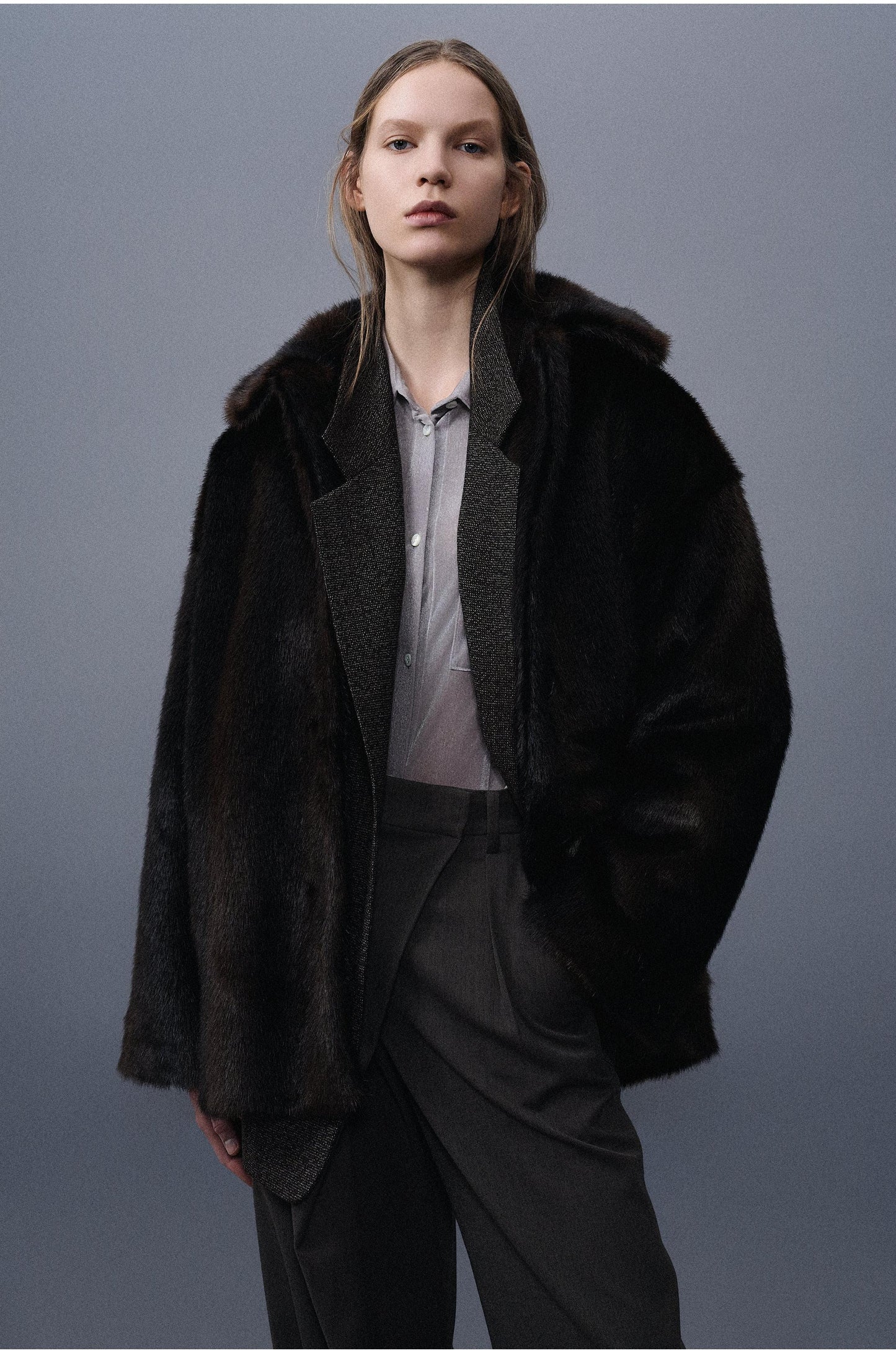 Faux Fur Coat