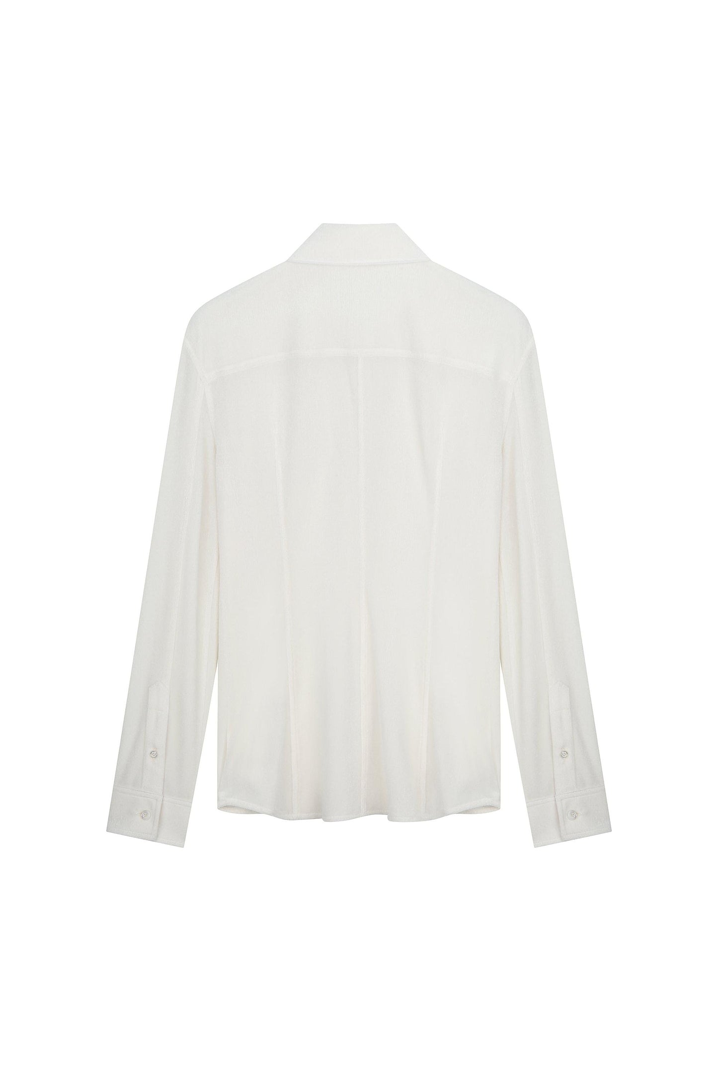 Slim Fit Velvet Shirt