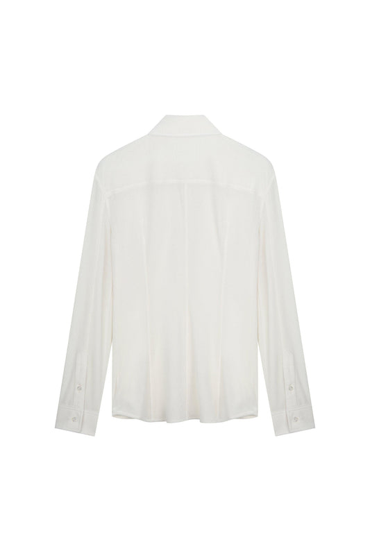 Slim Fit Velvet Shirt