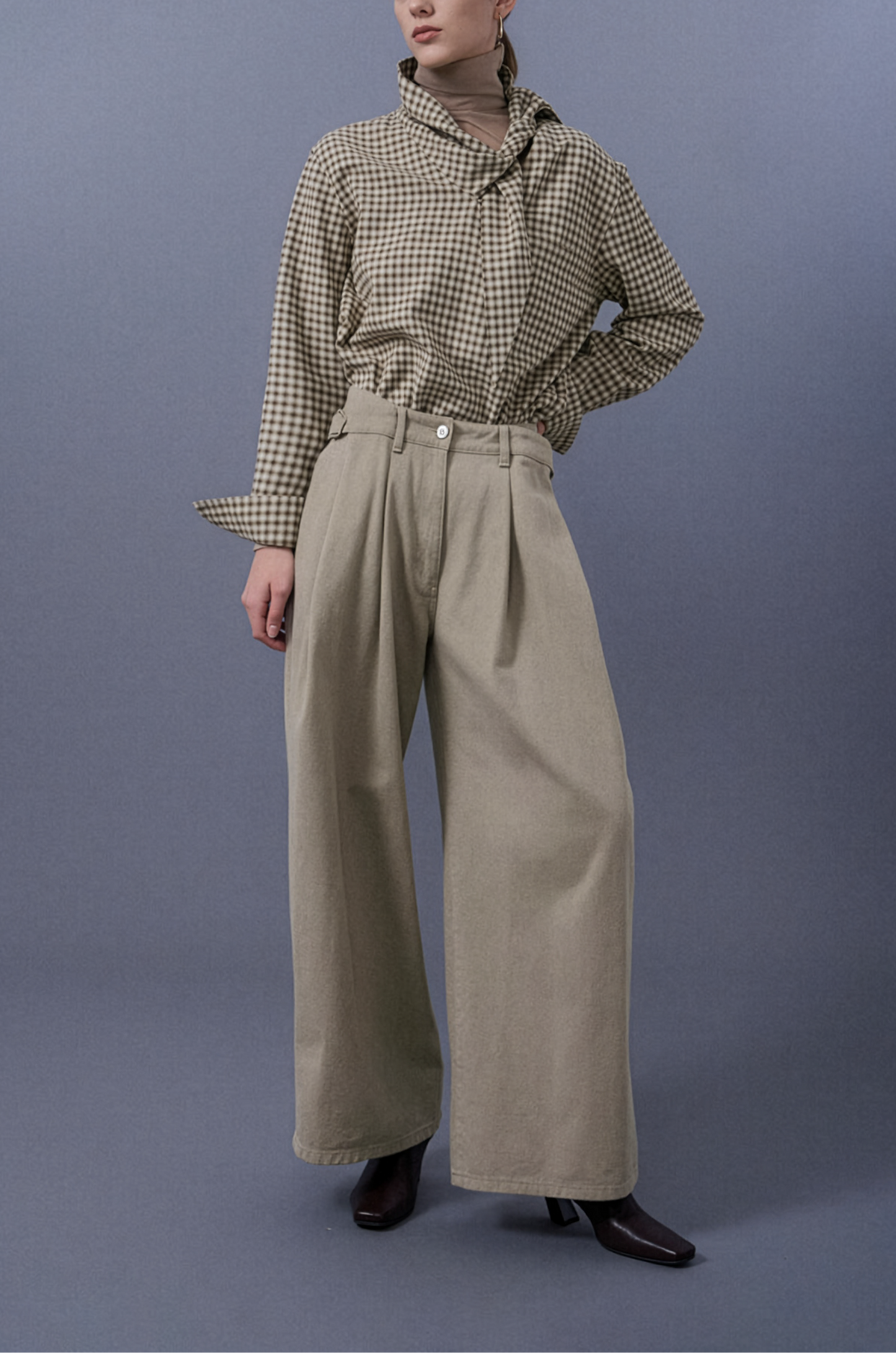 Classic Check Pattern Shirt