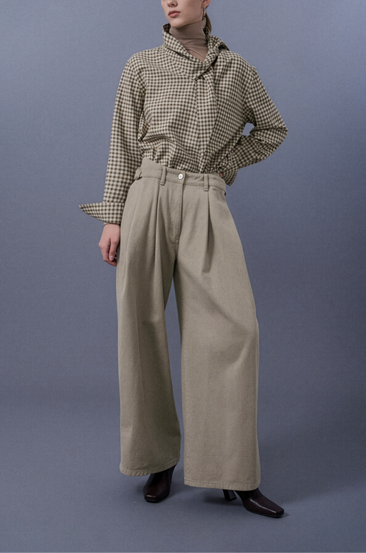 Classic Check Pattern Shirt