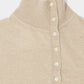 Wool-Blend High-Neck Cape Scarf