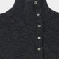 Wool-Blend High-Neck Cape Scarf