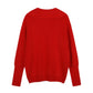 Mohair Open-Collar Knit Top